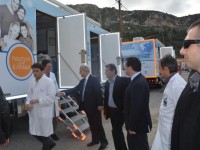 Επίσκεψη του Υπουργού Υγείας, κ. Άδωνι Γεωργιάδη, στο Καστελόριζο για τα εγκαίνια των μονάδων προληπτικής ιατρικής, δωρεά του Ιδρύματος Σταύρος Νιάρχος.